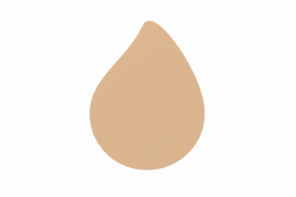 Hazelnut Cream teardrop